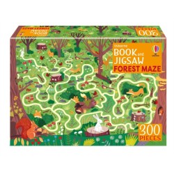 Usborne Book and Jigsaw Forest Maze: Forest Maze