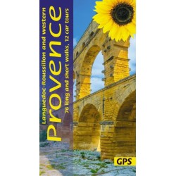 Western Provence Sunflower Walking Guide: 76 long and short walks, 12 car tours