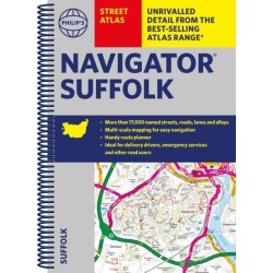 Philip's Navigator Street Atlas Suffolk
