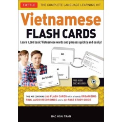 Vietnamese Flash Cards Kit: The Complete Language Learning Kit