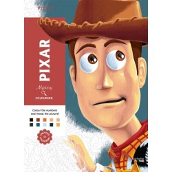 Mystery Colouring - Pixar: Reveal iconic Disney characters with colour by number