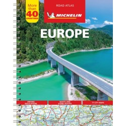 Europe - Tourist and Motoring Atlas (A4-Spiral): Tourist & Motoring Atlas A4 spiral