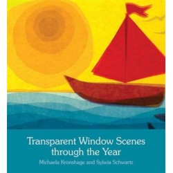 Transparent Window Scenes Through the Year