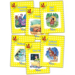 Jolly Phonics Readers, General Fiction, Level 2: In Precursive Letters (British English edition)