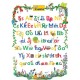 Jolly Phonics Letter Sound Poster: in Precursive Letters (British English edition)