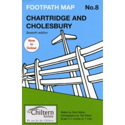 Chiltern Society Footpath Map No. 8 - Chartridge and Cholesbury