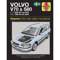 Volvo V70 and S80 (1998 - 2007) Haynes Repair Manual (svenske utgava)