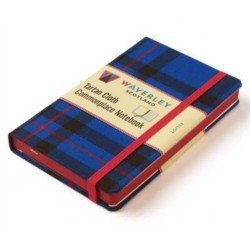 Elliot Waverley Tartan Cloth Commonplace  Large 21 x 13cm Notebook