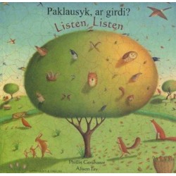 Listen, Listen in Lithuanian and English: Paklausyk, ar Girdi?