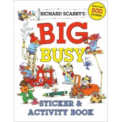 Richard Scarry's Big Busy Sticker and Activity Book