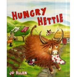 Hungry Hettie: The Highland Cow Who Won't Stop Eating!