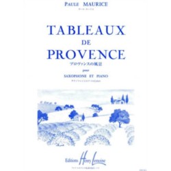 TABLEAUX DE PROVENCE SAXOPHONE & PIANO