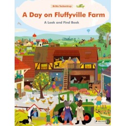A Day on Fluffyville Farm: A Look and Find Book
