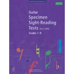 Guitar Specimen Sight-Reading Tests, Grades 1-8