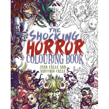 The Shocking Horror Colouring Book