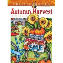 Creative Haven Autumn Harvest Coloring Book
