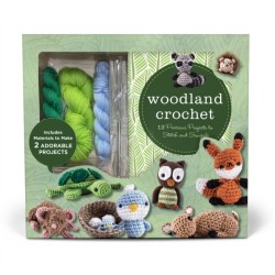 Woodland Crochet Kit: 12 Precious Projects to Stitch and Snuggle - Includes Materials to Make 2 Adorable Projects
