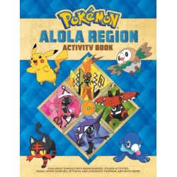 Pokemon Alola Region Activity Book