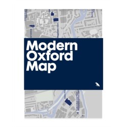 Modern Oxford Map: Guide to Modern Architecture in Oxford
