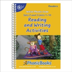 Phonic Books Dandelion Readers Reading and Writing Activities Set 2 Units 1-10 and Set 3 Units 1-10: Sounds of the alphabet and adjacent consonants
