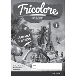 Tricolore 6e edition: Grammar in Action Workbook 1 (pack of 8)