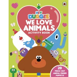 Hey Duggee: We Love Animals Activity Book: With press-out finger puppets!