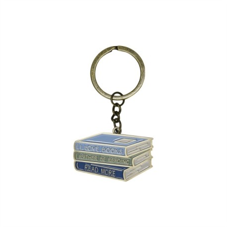 Keyring Metal - Pulteney Press (Rather Be Reading)