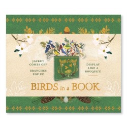 Birds in a Book (A Bouquet in a Book): Jacket Comes Off. Branches Pop Up. Display Like a Bouquet!