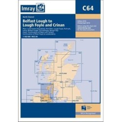 Imray Chart C64: North Channel - Belfast Lough to Lough Foyle and Crinan