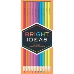 Bright Ideas Neon Colored Pencils: 10 Colored Pencils