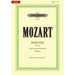 Requiem in D minor K626 (Vocal Score)