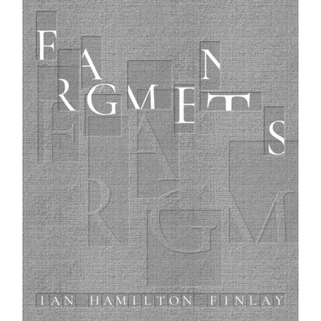 Fragments: Ian Hamilton Finlay