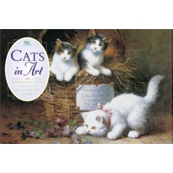Cats in Art: A Delightful Pack of High-Quality Fine-art Gift Cards and Decorative Envelopes