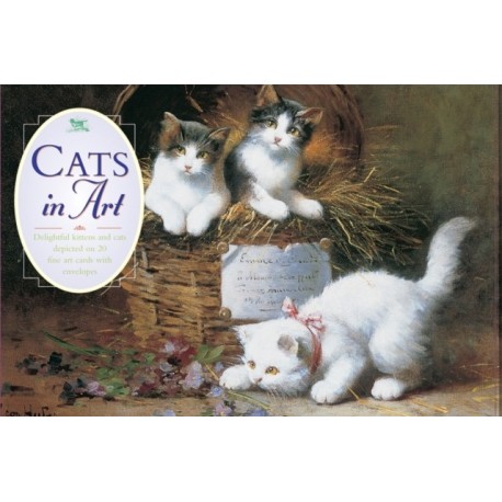 Cats in Art: A Delightful Pack of High-Quality Fine-art Gift Cards and Decorative Envelopes