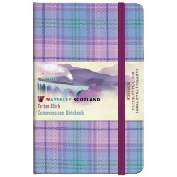 Waverley S.T. (M): Romance Pocket Genuine Tartan Cloth Commonplace Notebook