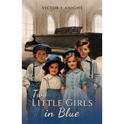 Two Little Girls in Blue