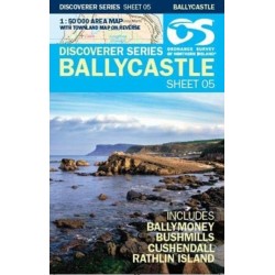 OSNI Discoverer Series 1:50,000 - Sheet 05 Ballycastle