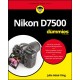 Nikon D7500 For Dummies