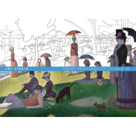 Art Studio: Great Paintings to Colour In