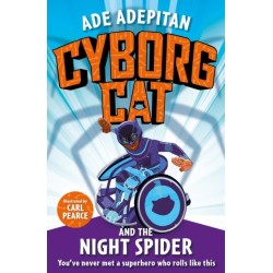 Cyborg Cat and the Night Spider