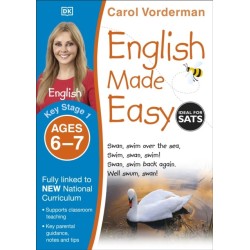 English Made Easy, Ages 6-7 (Key Stage 1): Supports the National Curriculum, Preschool and Primary Exercise Book