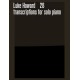28 transcriptions for solo piano