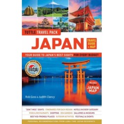 Japan Travel Guide + Map: Tuttle Travel Pack: Your Guide to Japan's Best Sights for Every Budget (Includes Pull-out Japan Map)