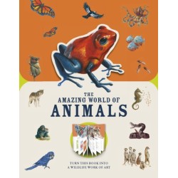 Paperscapes: The Amazing World of Animals: Turn This Book Into a Wildlife Work of Art