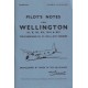 Wellington III, X, XI, XII, XIII & XIV Pilot's Notes: Air Ministry Pilot's Notes