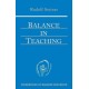 Balance in Teaching