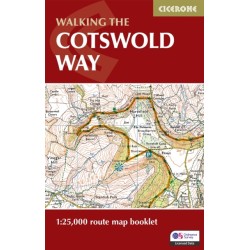The Cotswold Way Map Booklet: 1:25,000 OS Route Mapping