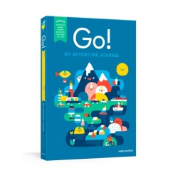 Go! Blue: A Kids' Interactive Travel Diary and Journal