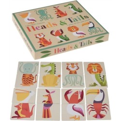 Heads and tails game - Colourful Creatures
