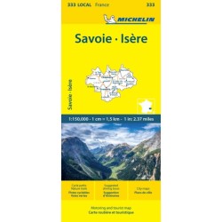Isere Savoie - Michelin Local Map 333: Map